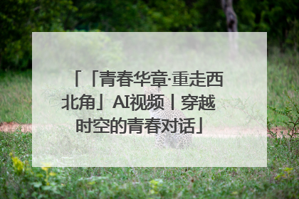 「青春华章·重走西北角」AI视频丨穿越时空的青春对话