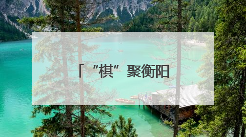 “棋”聚衡阳，交警护航