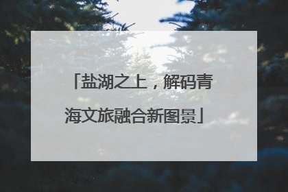 盐湖之上，解码青海文旅融合新图景