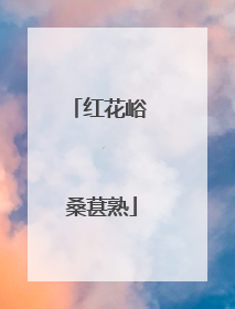 红花峪 桑葚熟