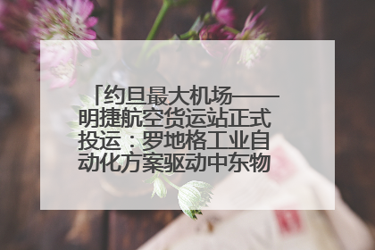 约旦最大机场——明捷航空货运站正式投运：罗地格工业自动化方案驱动中东物流未来新航向