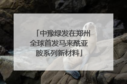 中豫绿发在郑州全球首发马来酰亚胺系列新材料