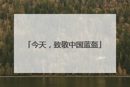 今天，致敬中国蓝盔