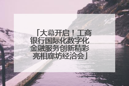 大幕开启！工商银行国际化数字化金融服务创新精彩亮相廊坊经洽会