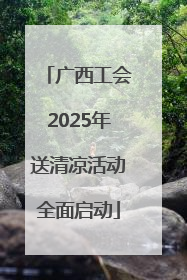 广西工会2025年送清凉活动全面启动
