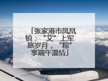 张家港市凤凰镇：“艾”上军旅岁月，“粽”享端午温情