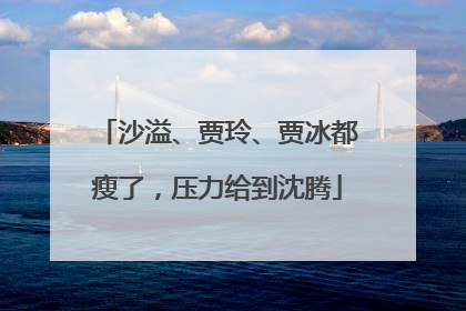 沙溢、贾玲、贾冰都瘦了，压力给到沈腾