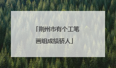 荆州市有个工笔画组成绩骄人