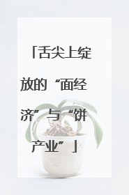舌尖上绽放的“面经济”与“饼产业”
