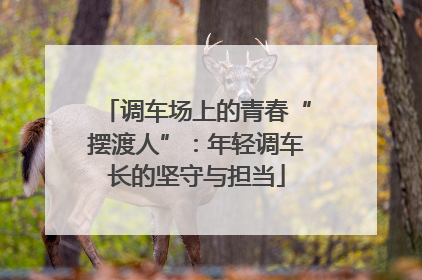 调车场上的青春“摆渡人”：年轻调车长的坚守与担当
