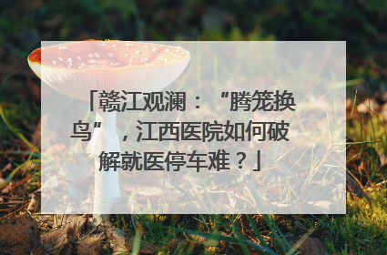 赣江观澜：“腾笼换鸟”，江西医院如何破解就医停车难？