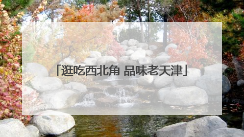 逛吃西北角 品味老天津