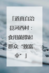 道真自治县河西村：食用菌撑起群众“致富伞”