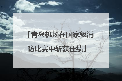 青岛机场在国家级消防比赛中斩获佳绩