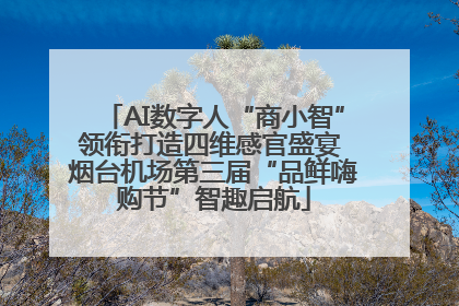 AI数字人“商小智”领衔打造四维感官盛宴 烟台机场第三届“品鲜嗨购节”智趣启航